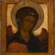 AN ICON SHOWING THE ARCHANGEL MICHAEL FROM A DEISIS - Foto 1