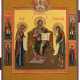 AN ICON SHOWING THE DEISIS - Foto 1