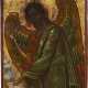 A SMALL ICON SHOWING ST. JOHN THE FORERUNNER AS ANGEL OF THE DESERT - фото 1