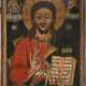 A MONUMENTAL ICON SHOWING CHRIST PANTOKRATOR FROM A CHURCH ICONOSTASIS - Foto 1