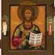 A SMALL ICON SHOWING CHRIST PANTOKRATOR - photo 1