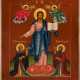 A FINE ICON OF CHRIST OF SMOLENSK THE SAVIOUR - photo 1
