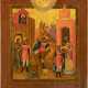 AN ICON SHOWING THE BEHEADING OF ST. JOHN THE FORERUNNER - фото 1