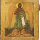 A FINE ICON SHOWING ST. JOHN THE FORERUNNER AS ANGEL OF THE DESERT - фото 1
