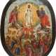 AN ICON SHOWING THE TRANSFIGURATION OF CHRIST - photo 1