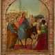 AN ICON SHOWING THE ENTRY INTO JERUSALEM - Foto 1