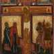 A LARGE STAUROTHEK ICON SHOWING THE CRUCIFIXION OF CHRIST - Foto 1