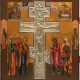 A LARGE STAUROTHEK ICON SHOWING THE CRUCIFIXION OF CHRIST - Foto 1
