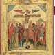 AN ICON SHOWING THE CRUCIFIXION OF CHRIST - фото 1