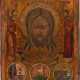 A LARGE ICON SHOWING THE MANDYLION AND THE IMAGE OF EDESSA - фото 1