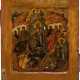 A FINE ICON SHOWING THE RESURRECTION OF CHRIST AND THE DESCENT INTO HELL - photo 1