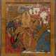A LARGE AND FINE ICON SHOWING THE ANASTASIS - Foto 1