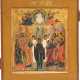 AN ICON SHOWING THE ASCENSION OF CHRIST - фото 1