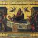 A LARGE ICON SHOWING THE DORMITION OF THE MOTHER OF GOD - фото 1