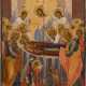 AN ICON SHOWING THE DORMITION OF THE MOTHER OF GOD - photo 1