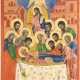 A LARGE DATED ICON SHOWING THE DORMITION OF THE MOTHER OF GOD - photo 1