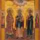AN ICON SHOWING STS. SAMON, GURI AND AVIV - Foto 1
