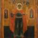 A MONUMENTAL ICON SHOWING ST. PARASKEVA FROM A CHURCH ICONOSTASIS - фото 1