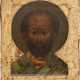 A SMALL ICON SHOWING THE ST. NICHOLAS THE MIRACLE WORKER - photo 1