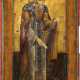 AN ICON SHOWING ST. ZOSIMA, FOUNDER OF THE SOLOVETSKIY MONASTERY - Foto 1