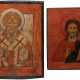 TWO ICONS SHOWING CHRIST PANTOKRATOR AND ST. ATHANASIUS - Foto 1