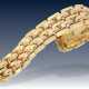 Armband: breites, sehr dekoratives vintage Bicolor-Goldschmiedearmband - фото 1