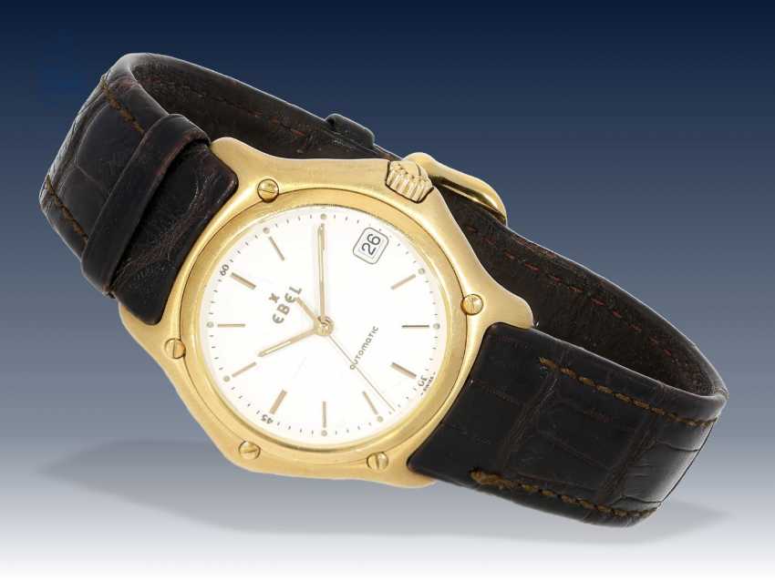 Auction Watch gold mens watch, Ebel 1911 Automatic 18K Gold — buy