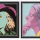 WARHOL, Andy (1928 Pittsburgh - 1987 New York City). 2 Werke: "Portraits of Ingrid Bergman". - photo 1