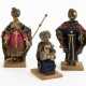 Krippenfiguren: Die Heiligen Drei Könige. - photo 1