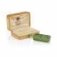 A JEWELLED AND GOLD-MOUNTED NEPHRITE BONBONNI&#200;RE - фото 1