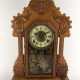 Portal-Uhr / Aufsatzuhr: Holzgehäuse, Boston manufactured by The E. Ingraham Co., um 1900, sehr gut. - photo 1
