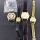 Posten RUHLA Uhren / Herren-Armbanduhren / Damen-Armbanduhren: Gold-Doublée, 15 Rubis, Lederarmbänder, 20. Jahrhundert - Foto 1