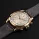 ROLEX, REF. 6232 OYSTER CHRONOGRAPH ANTIMAGNETIC, A RARE PINK GOLD MANUAL-WINDING CHRONOGRAPH - photo 1