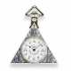 Taschenuhr: seltene Freimaurer-Taschenuhr, Tempor Watch Co., Schweiz um 1930, Silber/Emaille-Gehäuse von Holy Frères - Foto 1