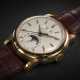 PATEK PHILIPPE, REF. 2438-1, A RARE GOLD PERPETUAL CALENDAR WRISTWATCH WITH SWEEP CENTRE SECONDS - фото 1