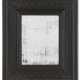 AN EBONISED PEARWOOD RIPPLE-MOULDED LARGE MIRROR - Foto 1