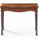 A GEORGE III MAHOGANY AND TULIPWOOD-CROSSBANDED CARD-TABLE - фото 1