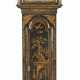 A GEORGE II GILT AND BLACK JAPANNED LONGCASE CLOCK WITH CALENDAR AND MOONPHASE - photo 1