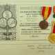 Baden: Regierungsjubiläums Medaille, mit Urkunde für eine Hauptlehrerin. - фото 1
