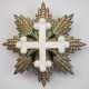Italien: Ritterorden des heiligen Mauritius und heiligen Lazarus, 3. Modell (1868-1943), Großkreuz Stern. - фото 1