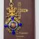 Rumänien: Orden des Stern von Rumänien, 2. Modell (1932-1947), Komturkreuz mit Schwertern über dem Kreuz, im Etui. - photo 1