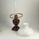 Majolika-Lampe, Keramiklampe mit Glasschirm - photo 1