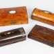 Lot of four early 19.th century wooden Boxes - photo 1
