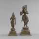 Bronze des Krishna und Bronze der Devi - photo 1