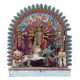 Polychrom gefasster Altar mit Darstellung der Durga teils aus Holz - Foto 1