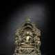 Seltener Altar aus Bronze mit vermutlich der Darstellung des Parsvanatha - Foto 1