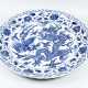 Extraordinary large chinese procelain plate - фото 1