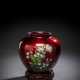 Ginbari Cloisonné-Vase mit Dekor von blühenden Chrysanthemen - photo 1