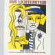 Roy Lichtenstein (1923-1997) art poster print on paper for the exhibition 1979 - photo 1