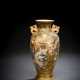 Satsuma-Vase mit zwei Henkeln und Figurendekor - Foto 1